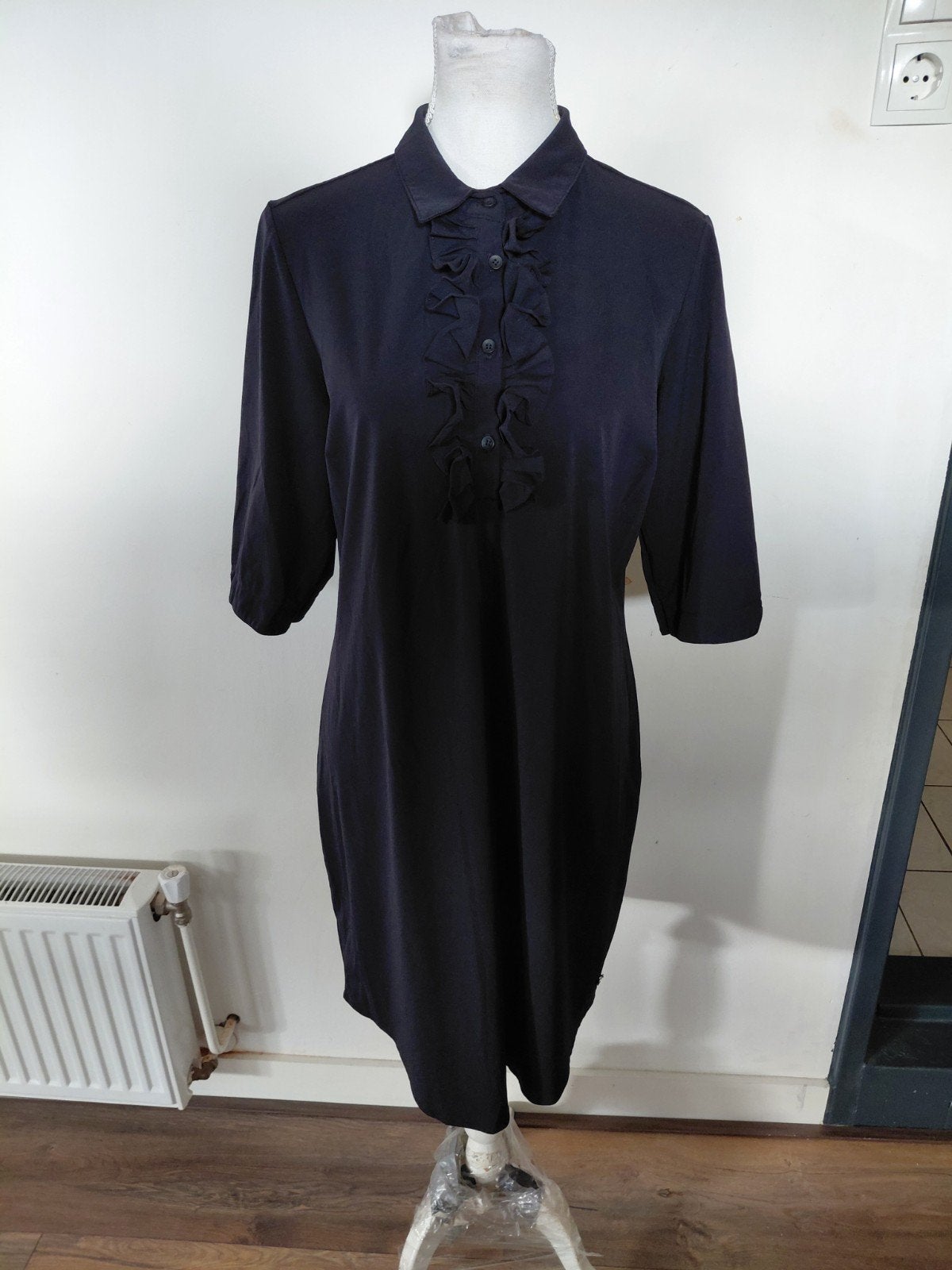 Lady Day travelstof jurkje maat L, Kleding | Dames, Lady Day, Zwart, Maat 42/44 (L), Ophalen of Verzenden