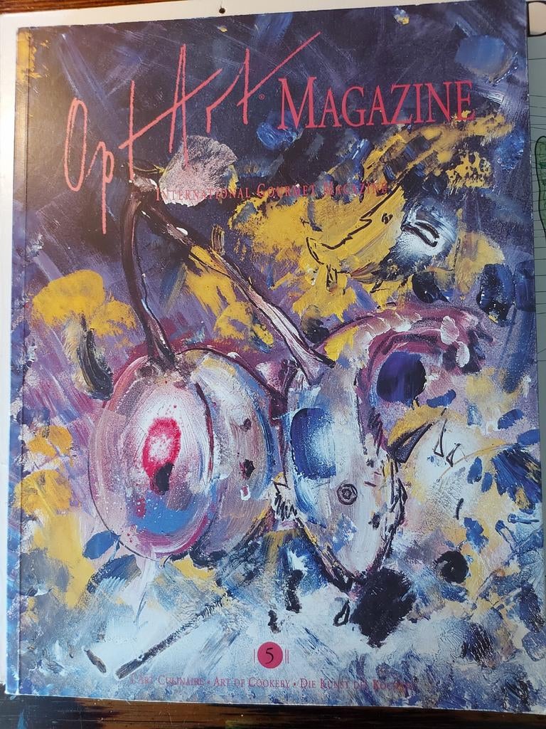 Opt Art Magazine - International Gourmet Magazine, Ophalen of Verzenden, Nieuw
