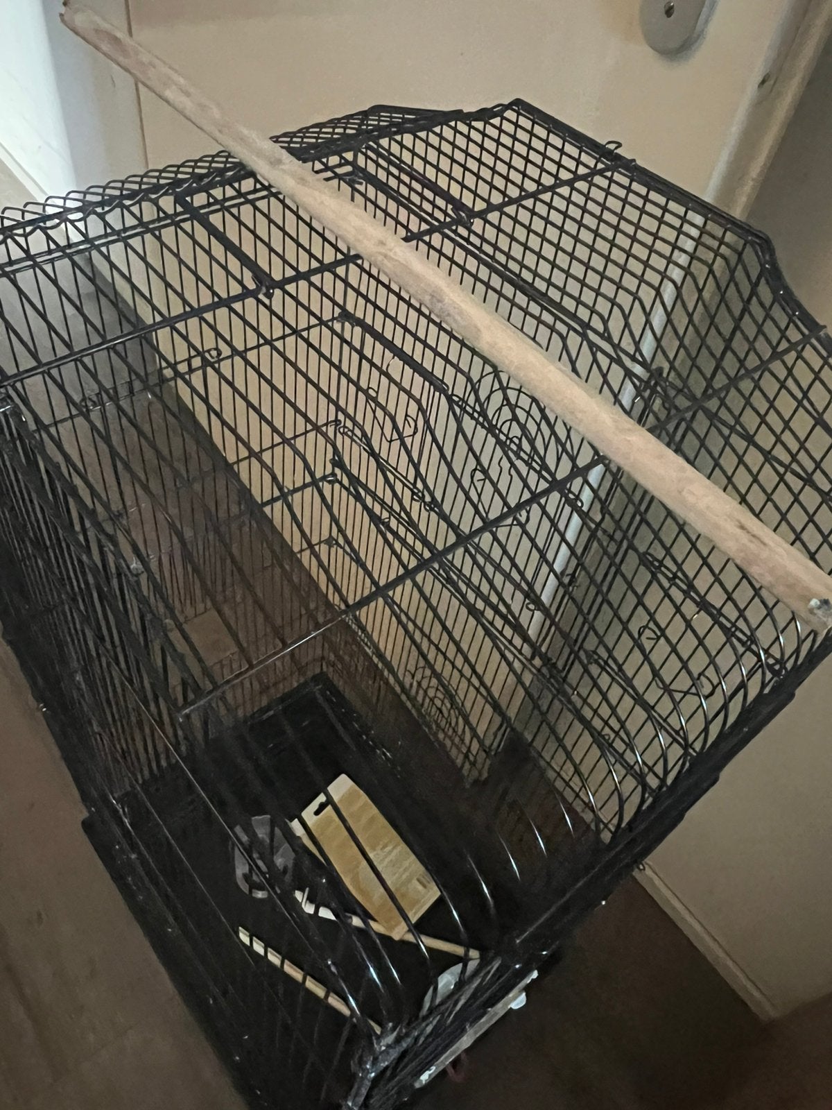 Vogelkooi, Ophalen, Zo goed als nieuw, Metaal, Vogelkooi