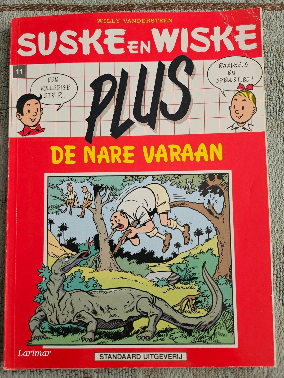 Suske en Wiske Plus 11: De Nare Varaan - Willy Vandersteen, Boeken, Stripboeken, Eén stripboek, Ophalen of Verzenden, Gelezen