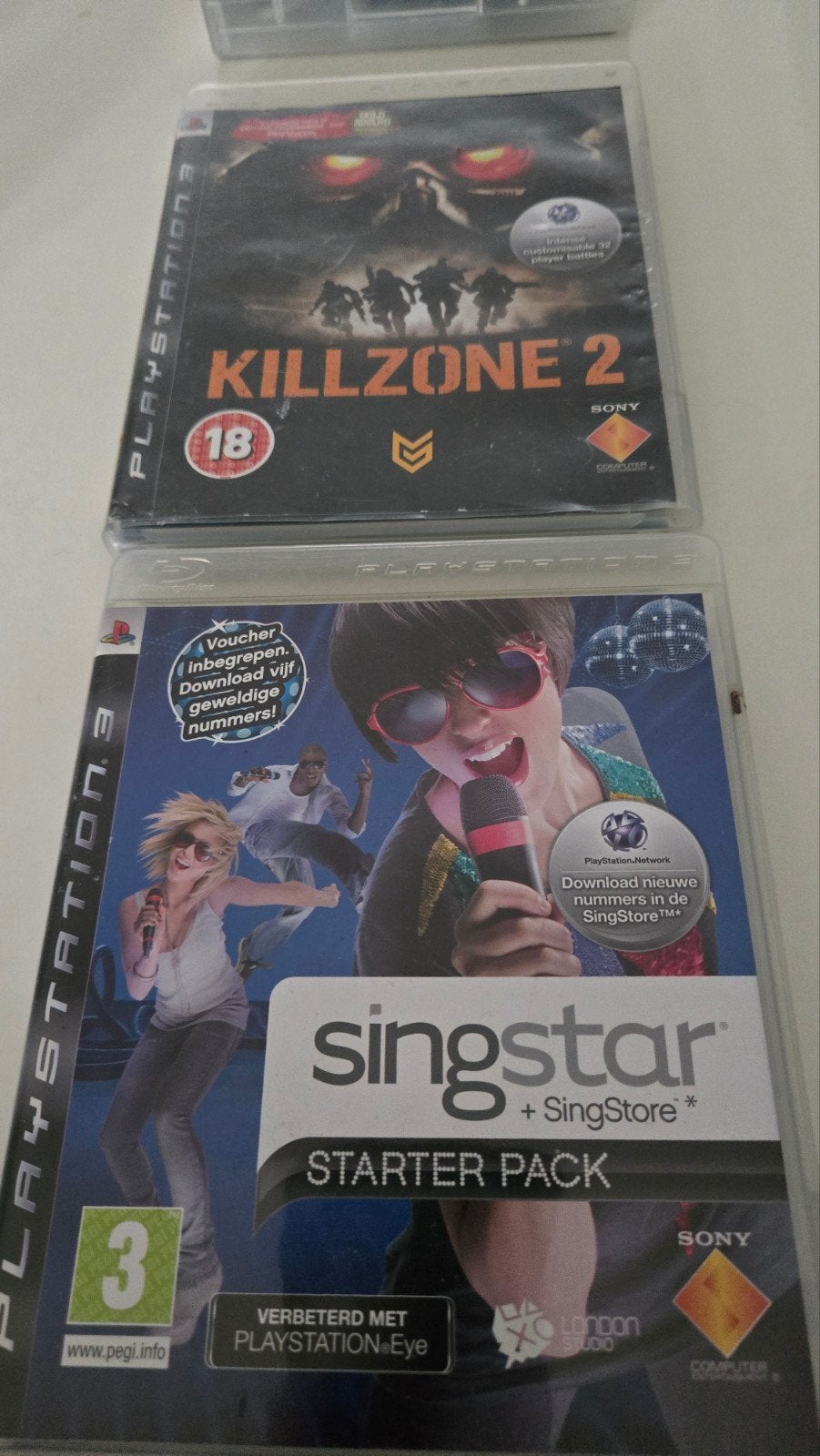 Killzone 2 & SingStar Starter Pack PS3 Games, Online, Gebruikt, Vanaf 18 jaar, Shooter