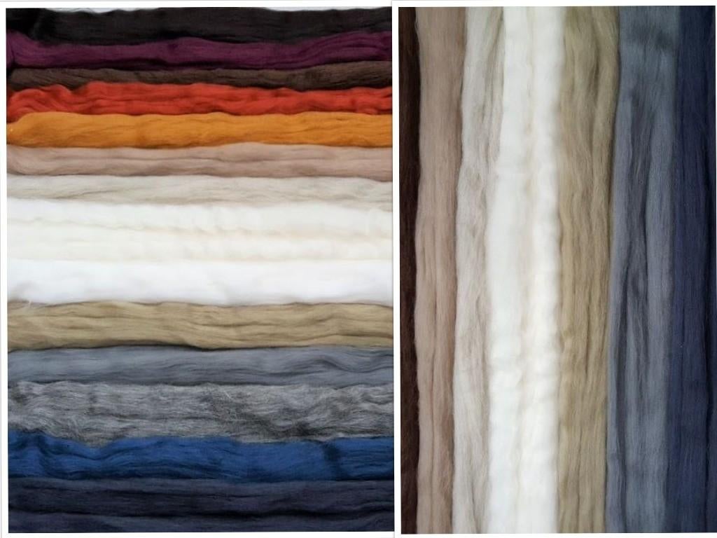 Assortipakket lontwol KIEZEL, 7 of 14 kleuren, Nieuw, Ophalen of Verzenden, Los Vilt, Linschoten