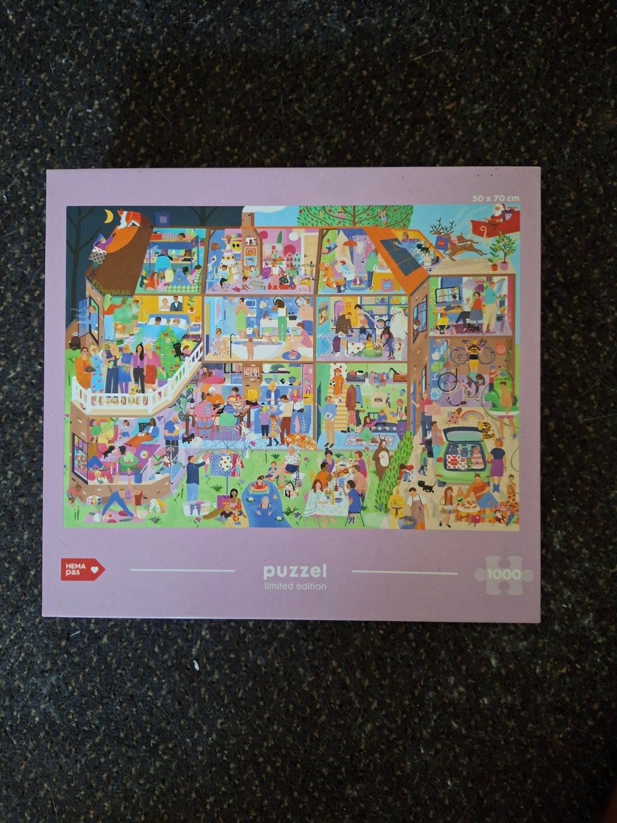 puzzel hema, Hobby en Vrije tijd, Denksport en Puzzels, Ophalen of Verzenden, 500 t/m 1500 stukjes