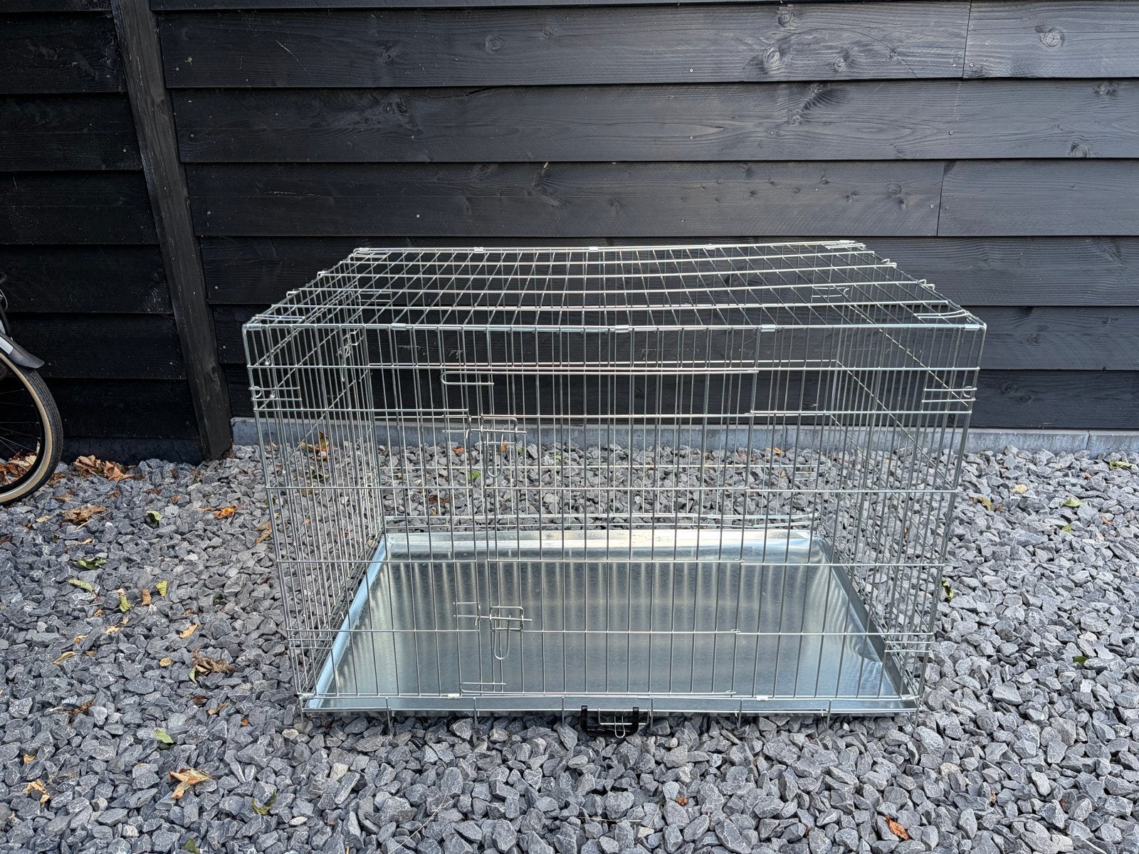 Adori Bench 2-Deurs De Luxe - Bench - Verzinkt 123x77x83 cm, Dieren en Toebehoren, Ophalen, Zo goed als nieuw