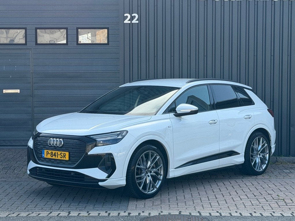 Audi Q4 e-tron 40 Launch edition S Competition 77 kWh|Soh 93, Auto's, Audi, Bedrijf, Te koop, Q4 e-tron, ABS, Achteruitrijcamera