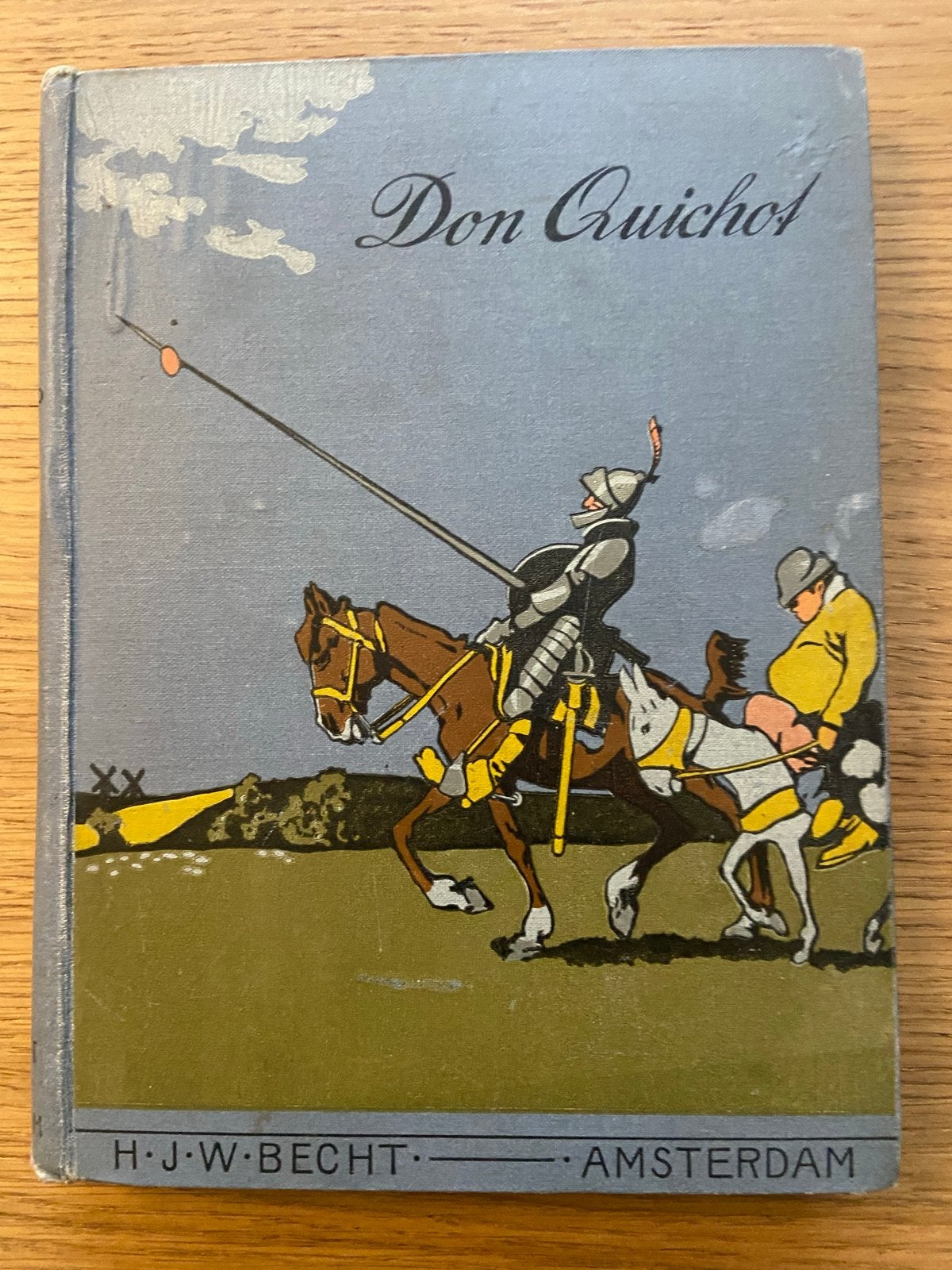 Don Quichot - Geïllustreerde Uitgave - Uitgeverij Becht, Ophalen of Verzenden, Gelezen, Fictie algemeen