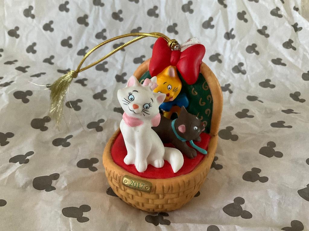 Disney ornament Aristocats, Verzamelen, Ophalen of Verzenden, Overige figuren, Zo goed als nieuw, Beeldje of Figuurtje