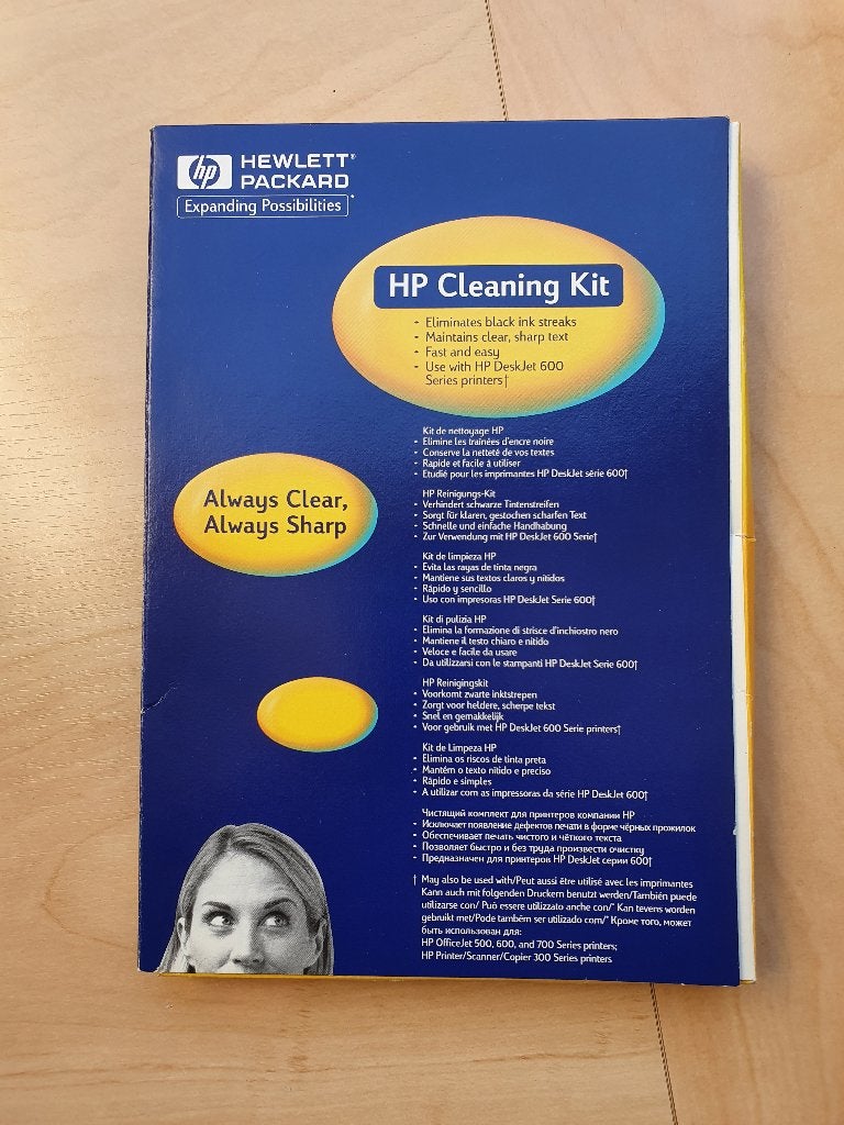 HP Cleaning Kit voor DeskJet 600, 5 stuks, Ophalen of Verzenden, Nieuw