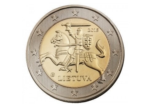 2 euromunt litouwen, Ophalen of Verzenden, Overige landen, 2 euro