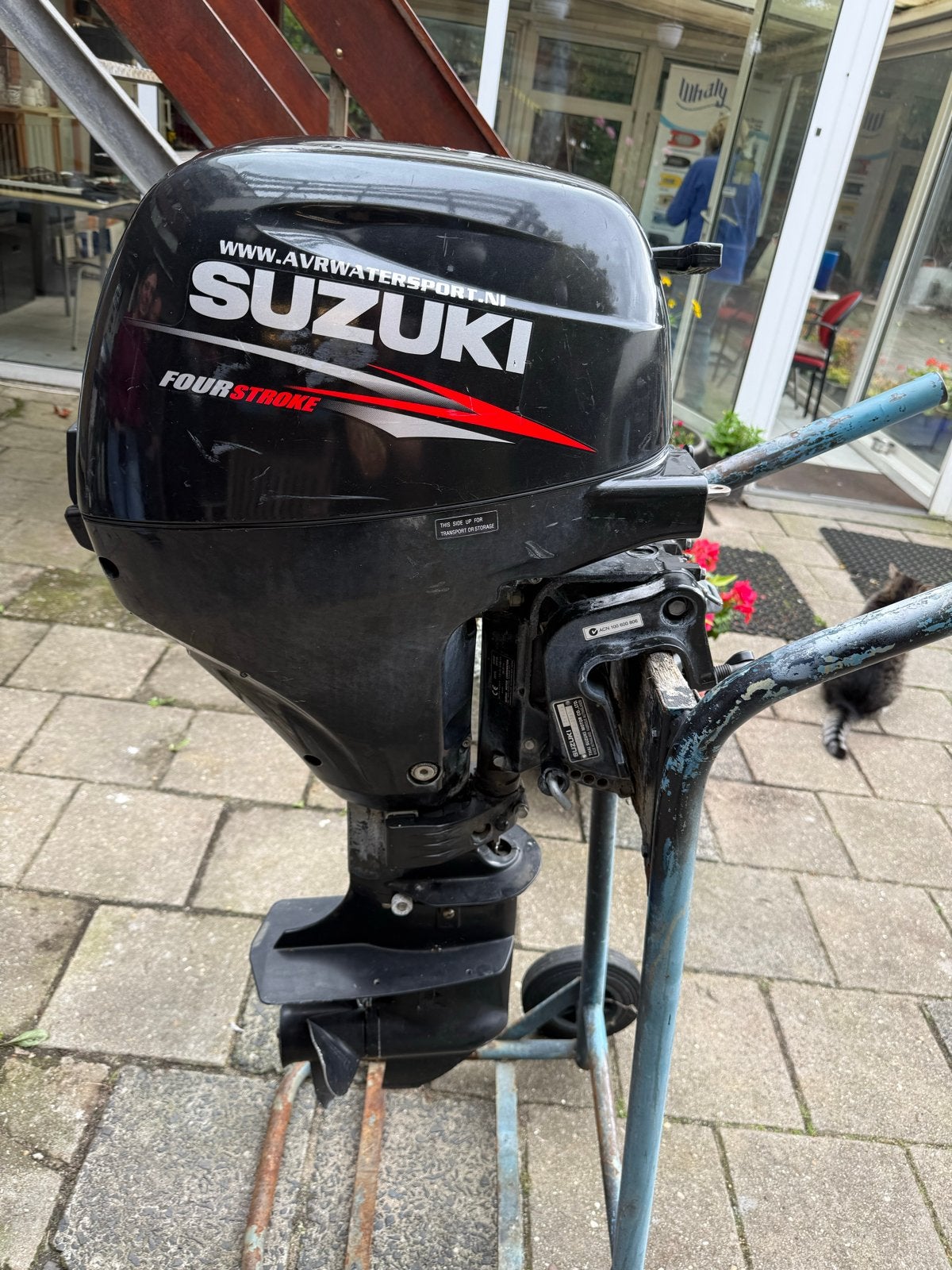 Suzuki 9.9 pk 2015 kortstaart, Ophalen, Gebruikt, 5 tot 10 pk, Viertaktmotor