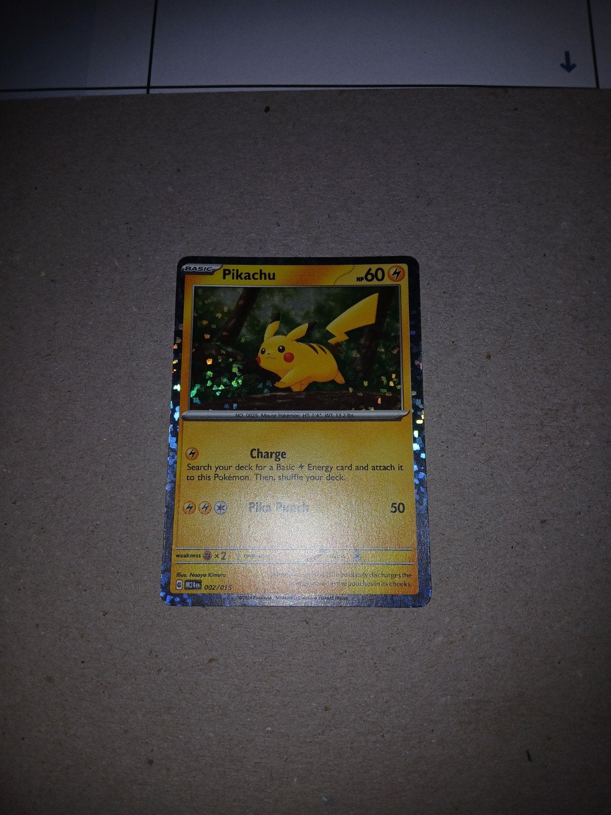 Pikachu, Ophalen of Verzenden, Nieuw, Losse kaart