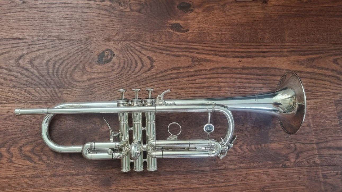 Courtois Direct Air trompet, Muziek en Instrumenten, Blaasinstrumenten | Trompetten, Ophalen of Verzenden, Gebruikt, Bes-trompet