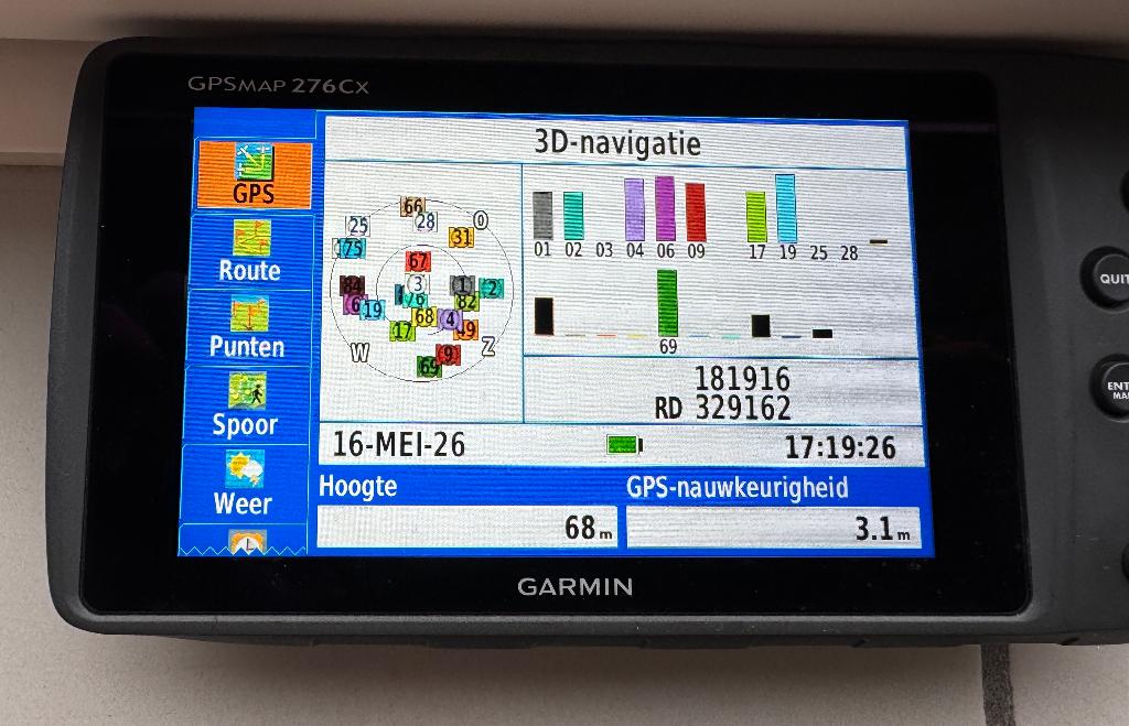 Garmin GPSMAP 276Cx motornavigatie, Ophalen of Verzenden, Gebruikt