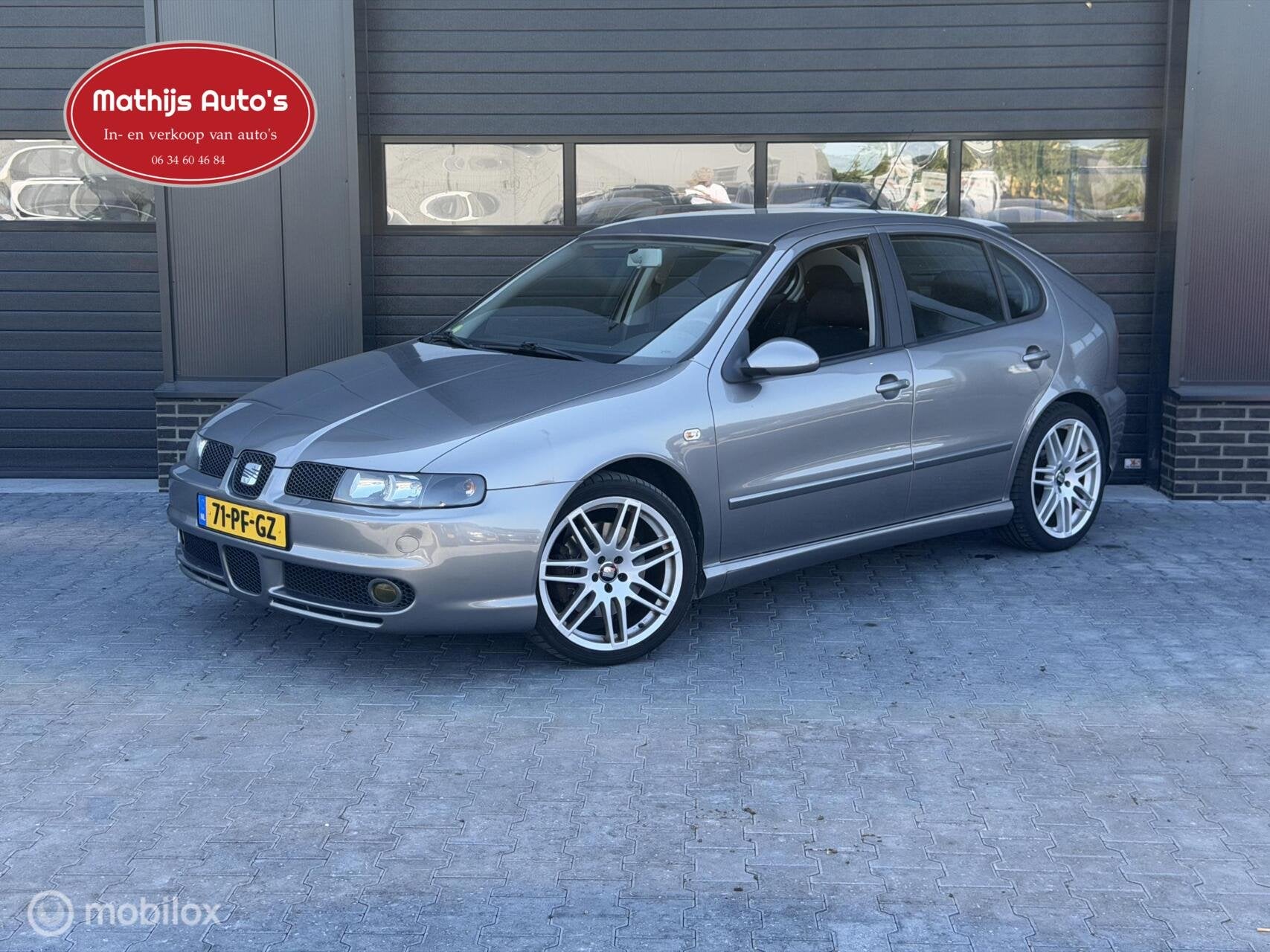 Seat Leon 1.8-20VT Topsport! Nette originele staat!, Voorwielaandrijving, Automatische klimaatregeling, 4 cilinders, 1264 kg