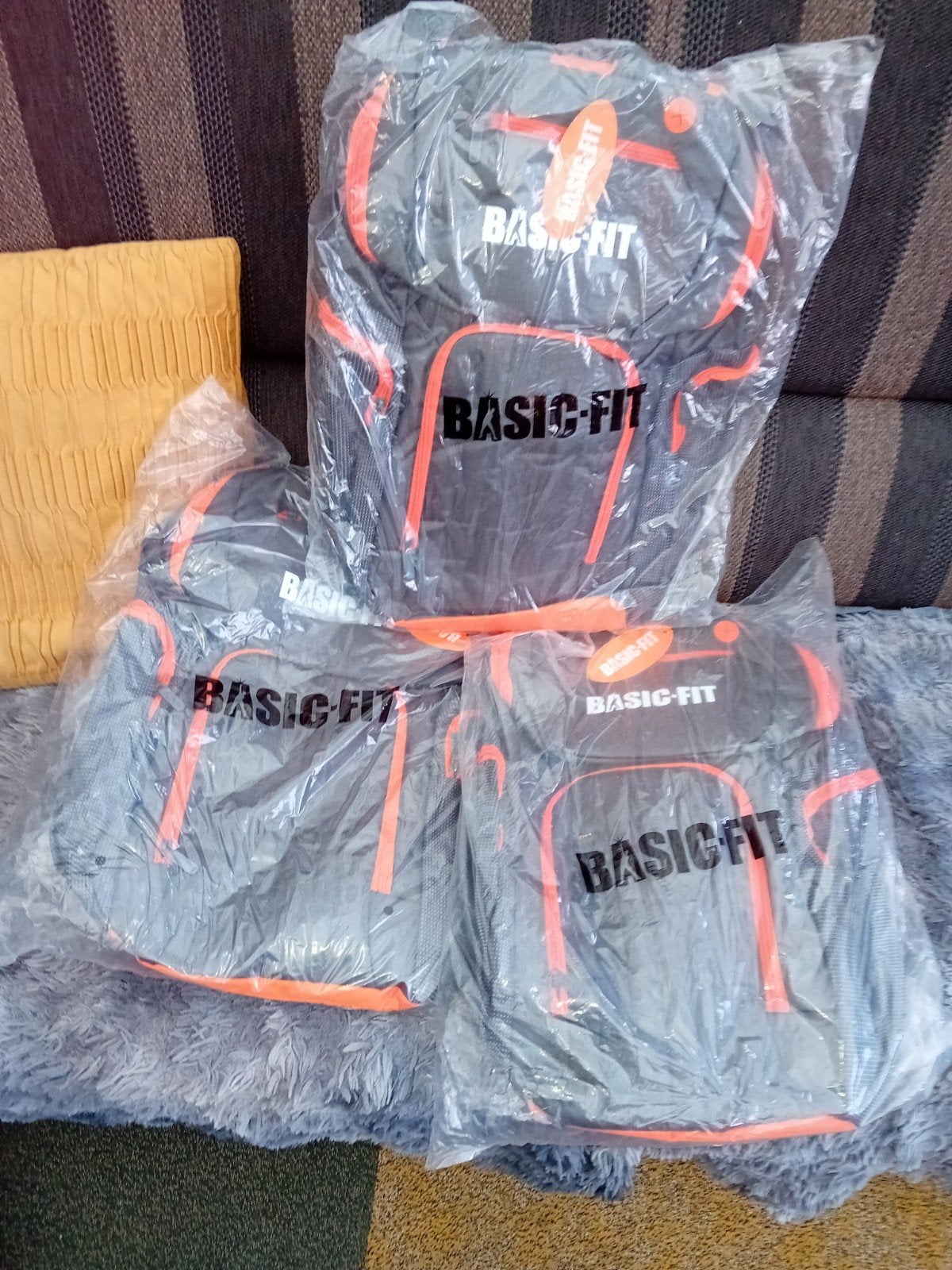3x Basic-Fit Rugtas - Nieuw in verpakking, 25 tot 40 cm, Nieuw, Ophalen of Verzenden, Overige merken