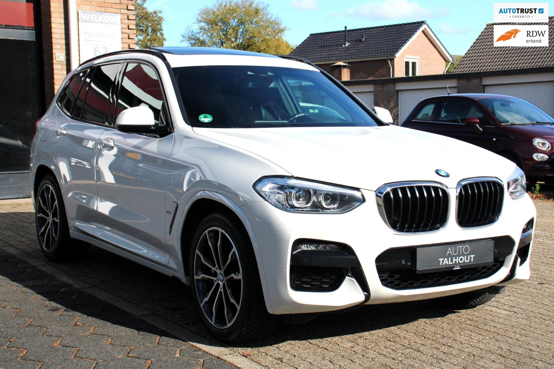 BMW X3 XDrive30e High Executive M-Sport - Panoramadak, Apple, Automaat, 1998 cc, Stof, Gebruikt