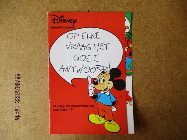 adv9691 donald duck weekblad bijlage 80, Eén stripboek, Ophalen, Gelezen