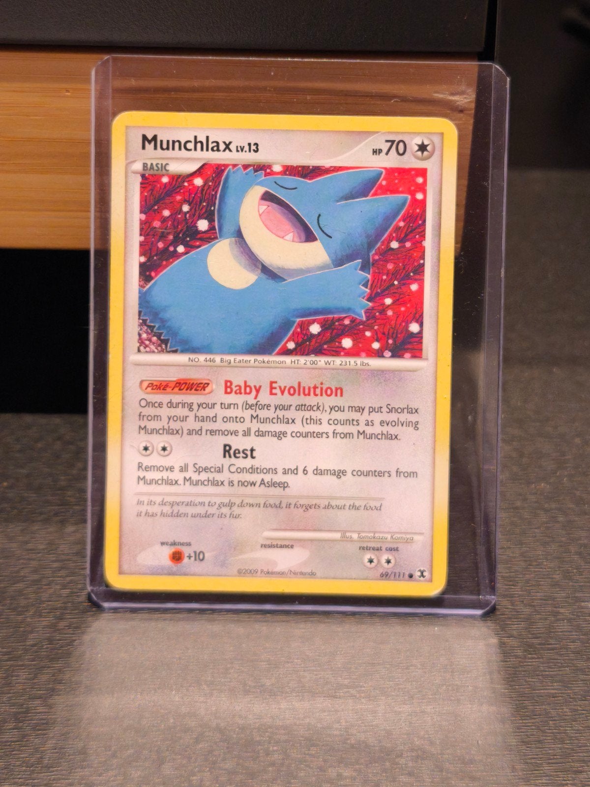 Munchlax lv.13 69/111, Ophalen of Verzenden, Zo goed als nieuw, Losse kaart