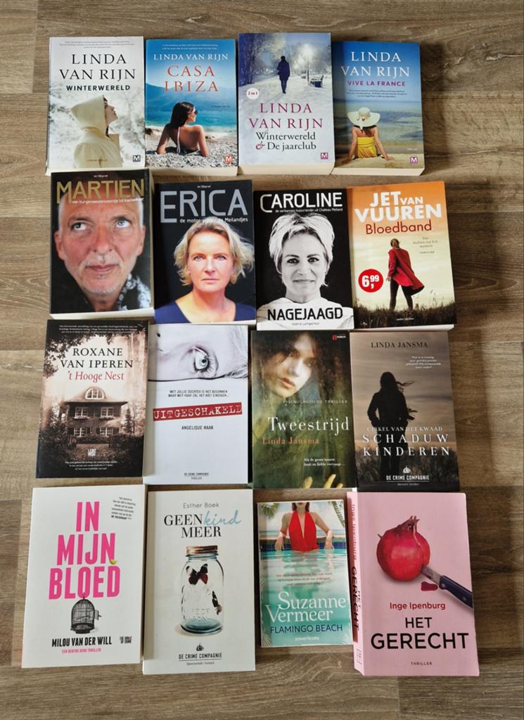 Vakantie boekenpakket, Ophalen of Verzenden, Gelezen, Diverse auteurs, Nederland