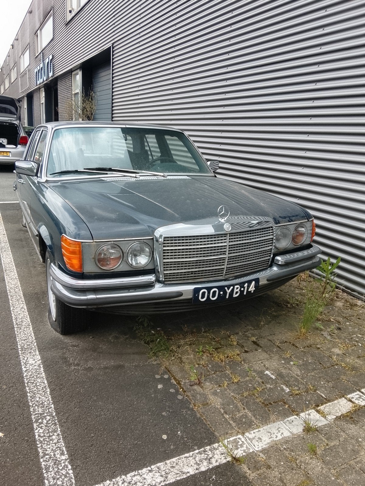 Mercedes-Benz S-Klasse 2.7 280 SE 1977 Blauw Automaat LPG, Auto's, Mercedes-Benz, Automaat, 190 pk, Blauw, 2717 cc