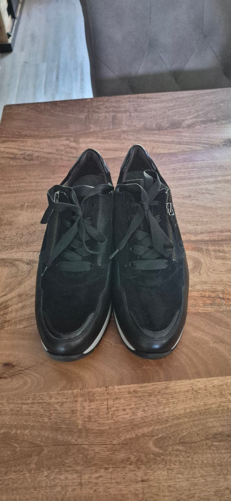 Gabor Comfort zwarte sneakers maat 42 (8,5), Kleding | Dames, Schoenen, Zwart, Gabor, Ophalen of Verzenden, Sneakers of Gympen