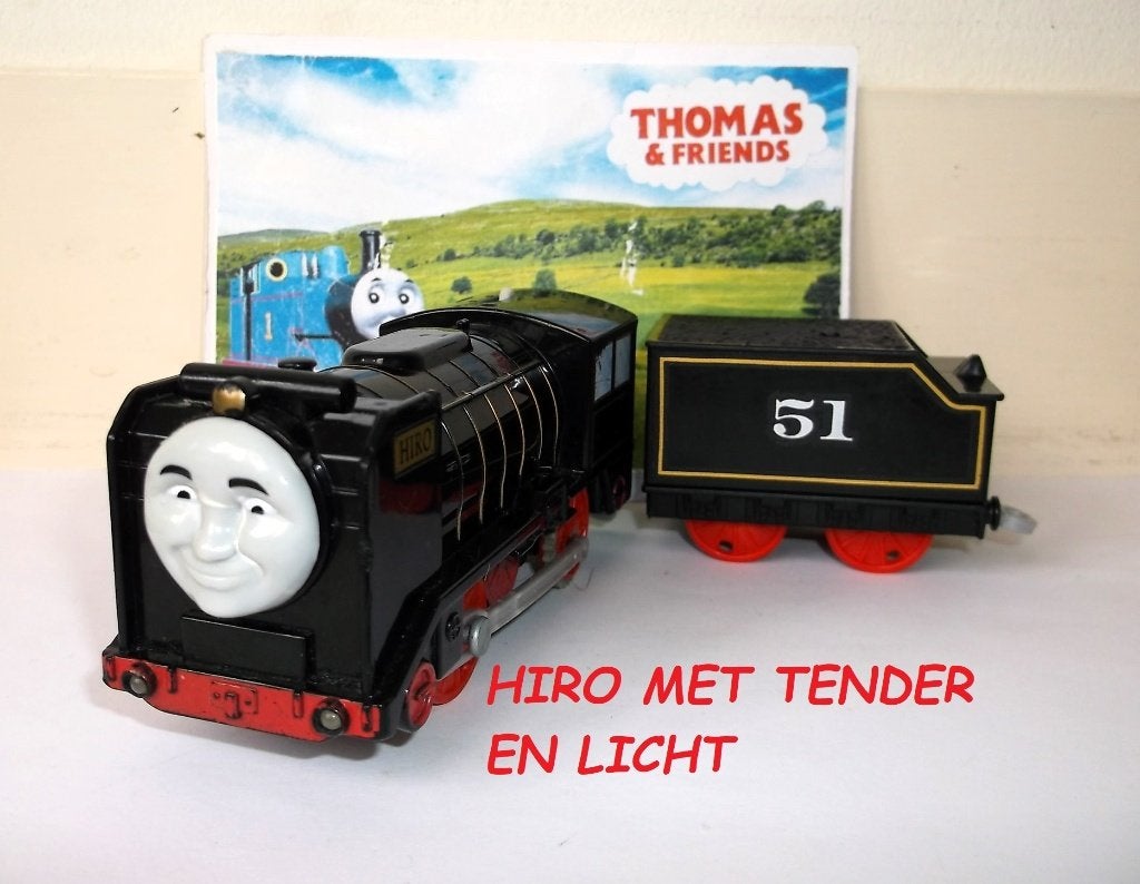 Trackmaster Thomas de Trein, Hiro met Licht, Kartel Wiel, Ophalen of Verzenden