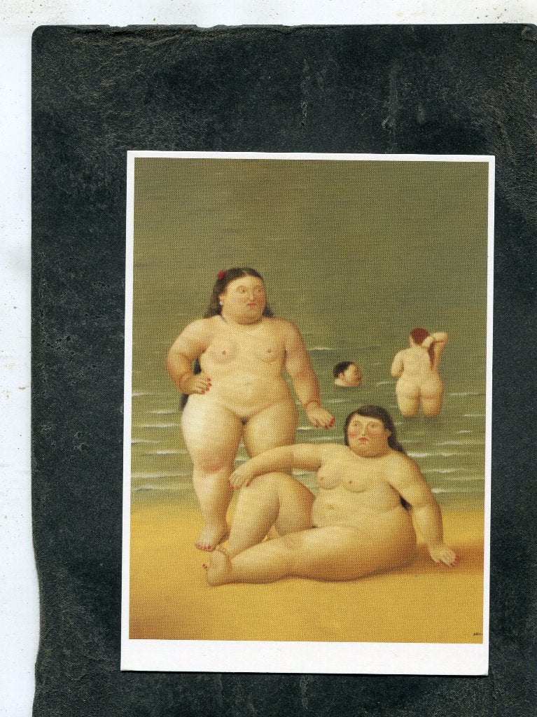 Ansicht Fernando Botero - Baders, Verzenden, 1980 tot heden, Ongelopen