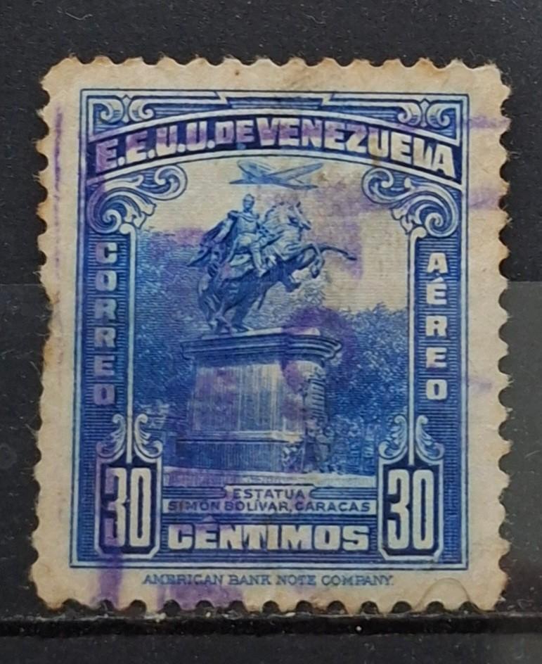 Venezuela Postzegel (B2-P6), Ophalen of Verzenden, Gestempeld, Zuid-Amerika