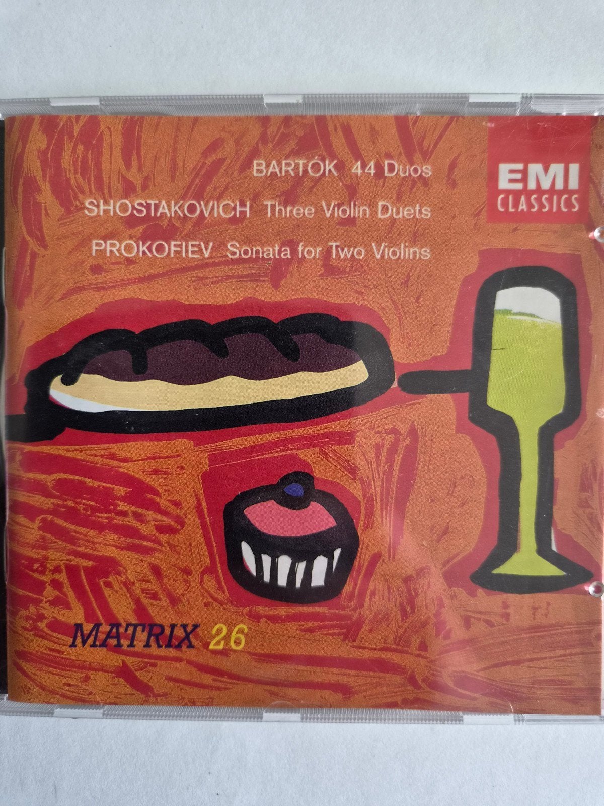 Bartók, Shostakovich, Prokofiev - Matrix 26 CD, Kamermuziek, Modernisme tot heden, Ophalen of Verzenden, Zo goed als nieuw