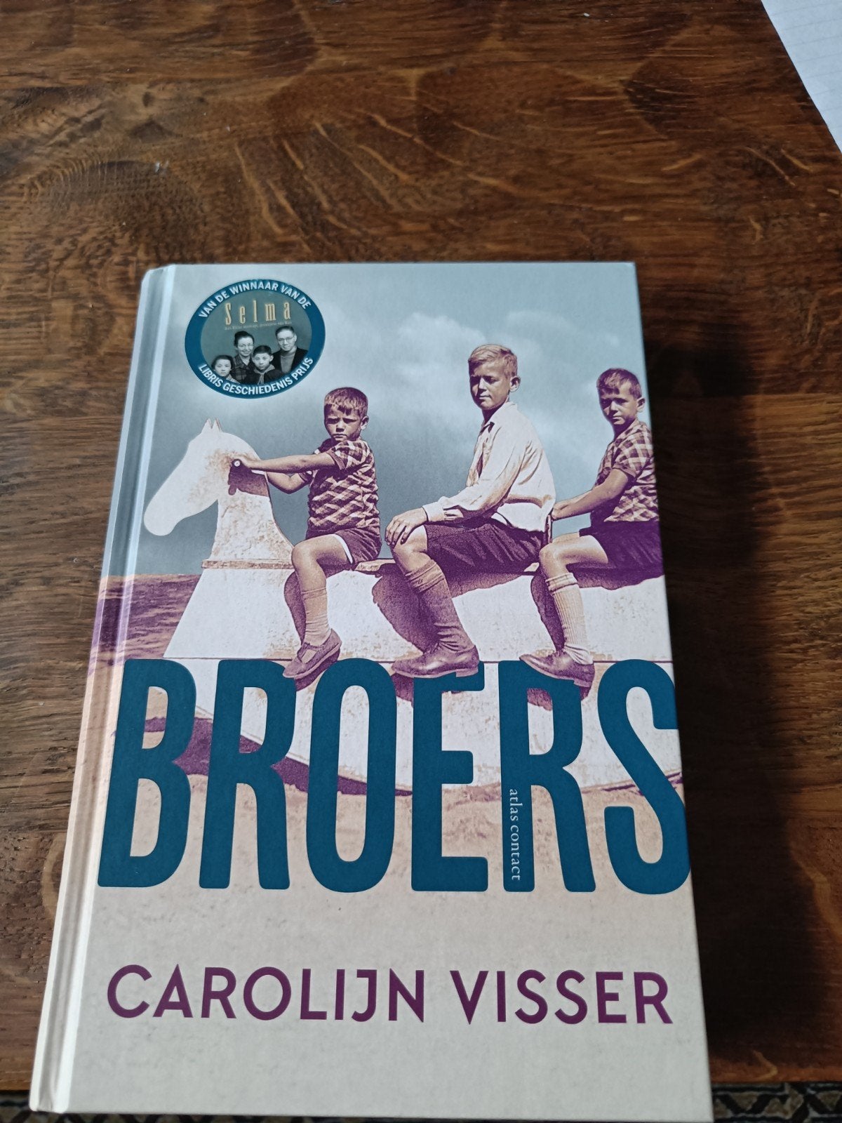 Broers, Carolijn Visser, Ophalen of Verzenden, Zo goed als nieuw