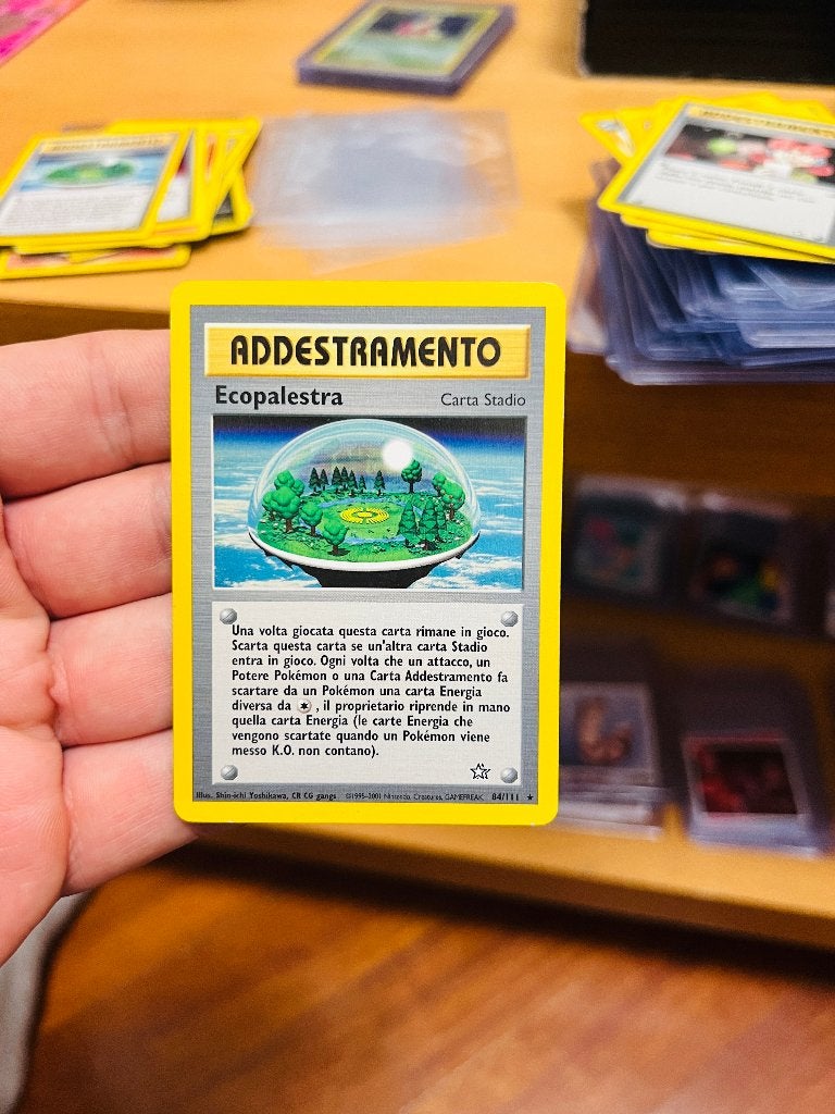 Ecogym 84/111 Neo Genesis Pokemon, Verzenden, Zo goed als nieuw, Losse kaart, Foil