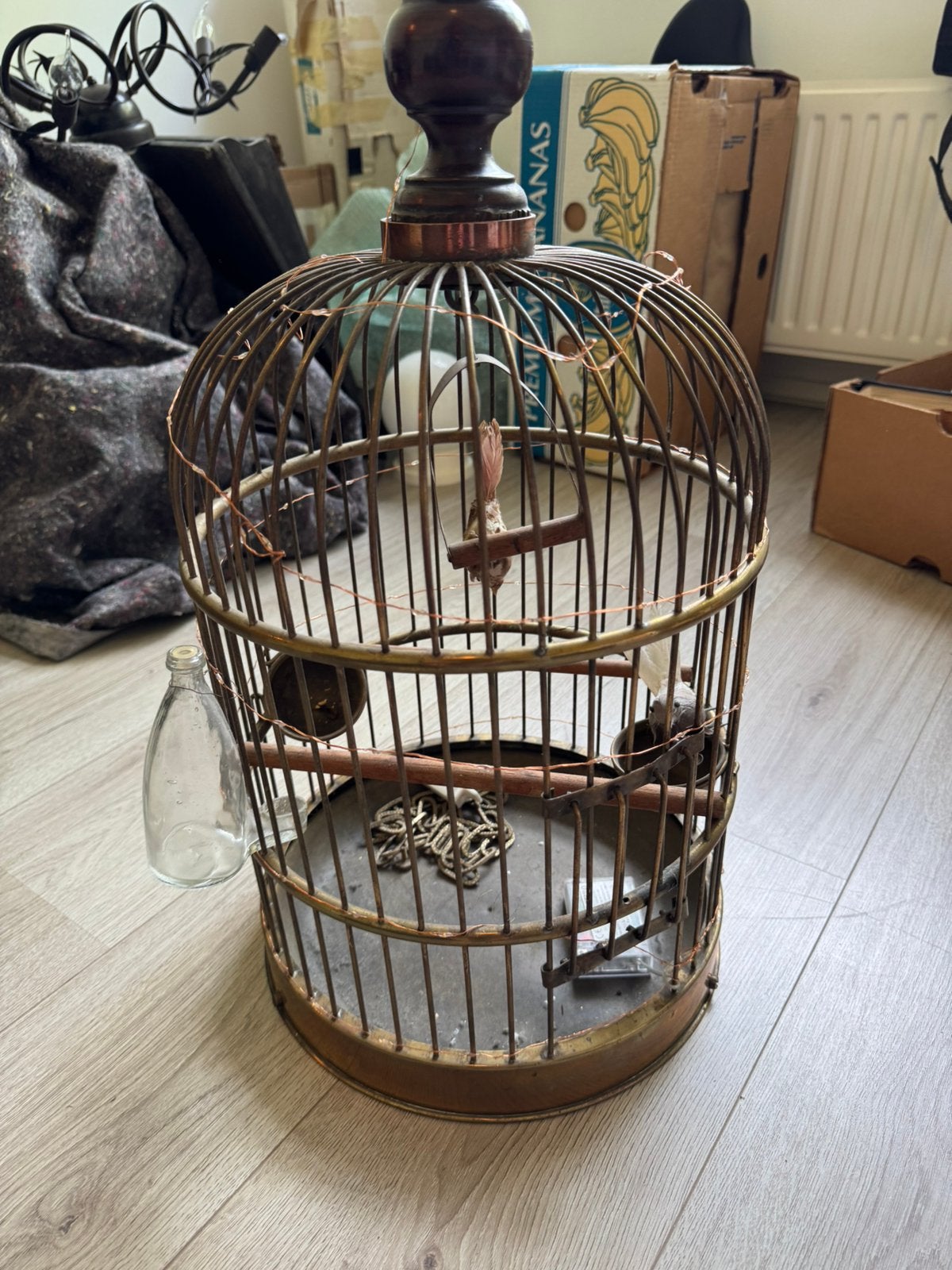 Vogelkooi, Ophalen of Verzenden, Zo goed als nieuw, Metaal, Vogelkooi