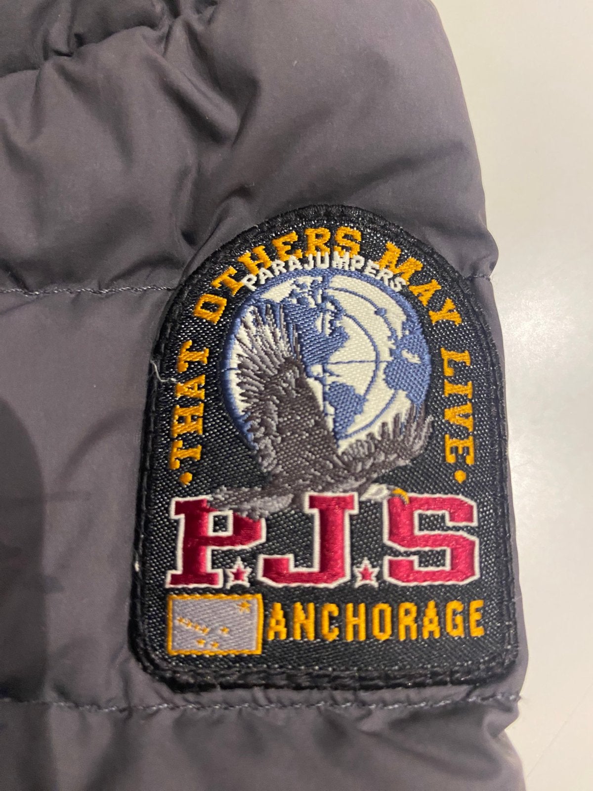 Parajumper dons jack, Kleding | Heren, Ophalen of Verzenden, Zo goed als nieuw, Zwart