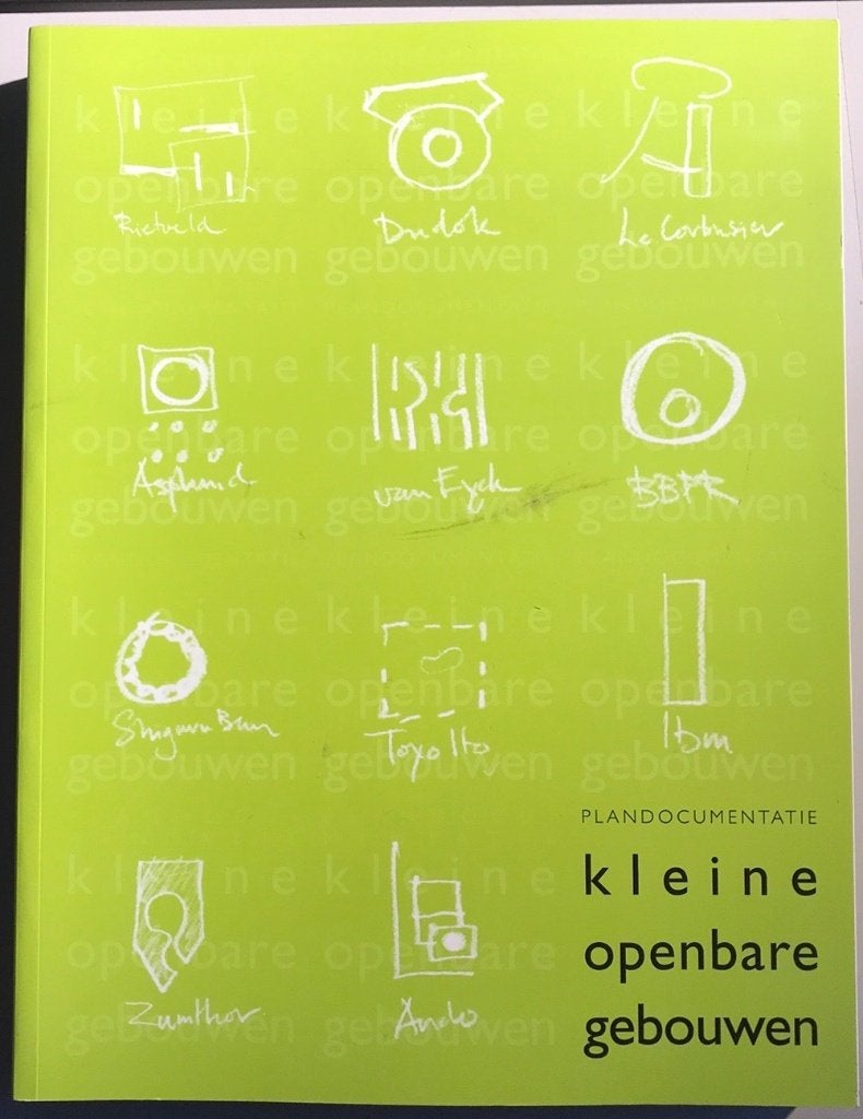 Kleine Openbare Gebouwen - Architectuur Boek, Boeken, Ophalen of Verzenden, Zo goed als nieuw, Diverse Architecten, Geesteswetenschap