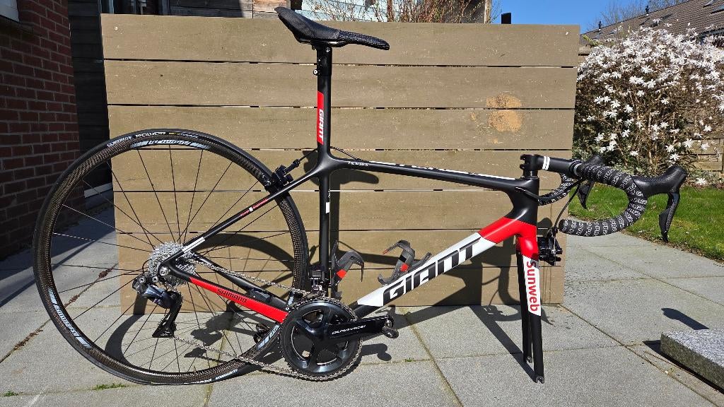 Giant TCR - Team Sunweb racefiets, Fietsen en Brommers, Fietsen | Racefietsen, Ophalen, Gebruikt, Carbon, Giant
