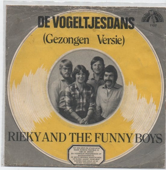 Rieky and the Funny Boys- De Vogeltjesdans, Verzenden, Gebruikt, 7 inch, Levenslied of Smartlap