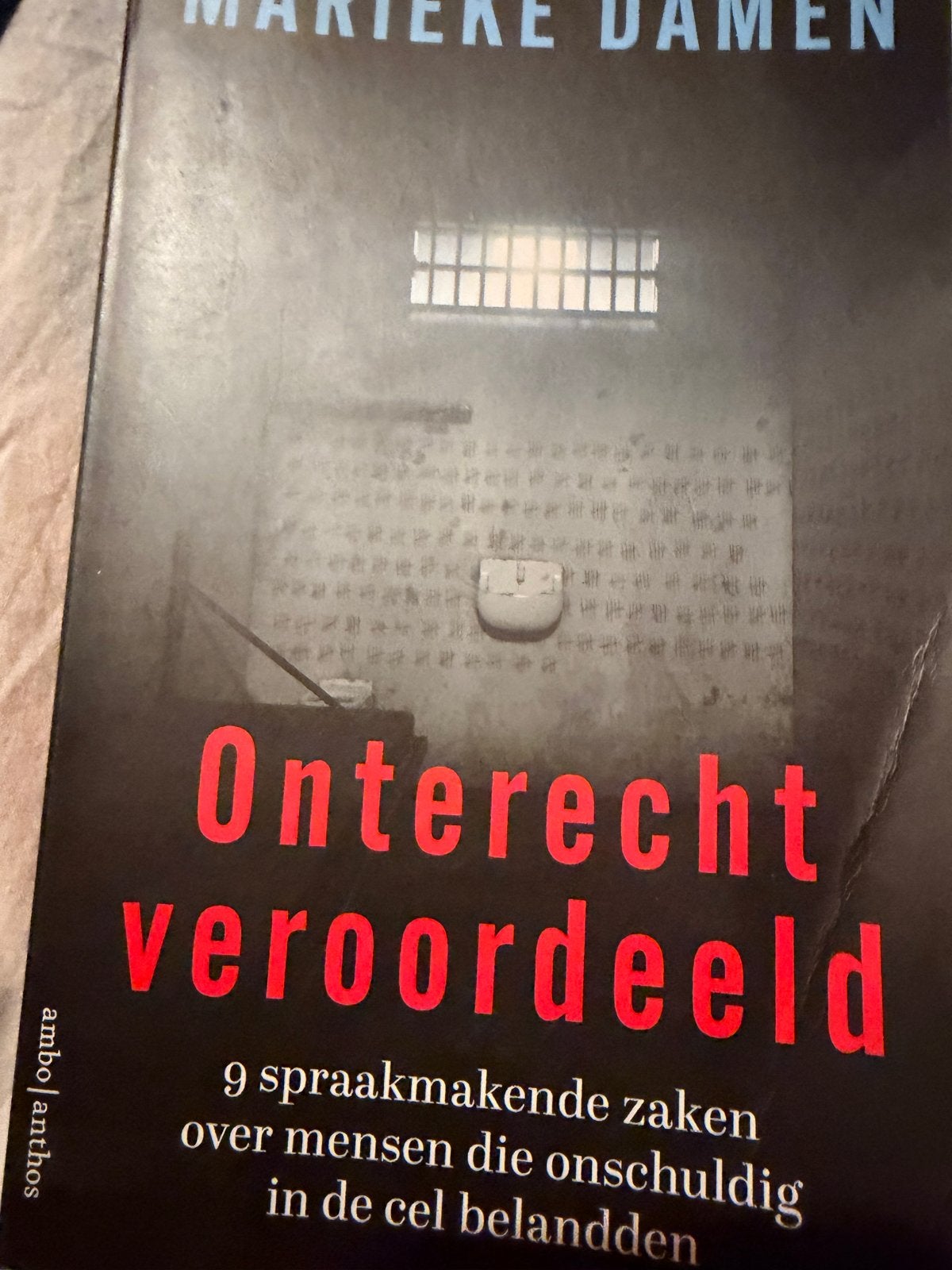 Onterecht Veroordeeld - Marieke Damen (Z.g.a.n.), Ophalen of Verzenden, Zo goed als nieuw, Nederland