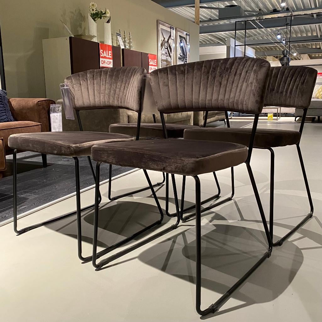 Eetkamerstoelen Smile Oosterbaan Living, Ophalen, Overige kleuren, Zo goed als nieuw, Vier