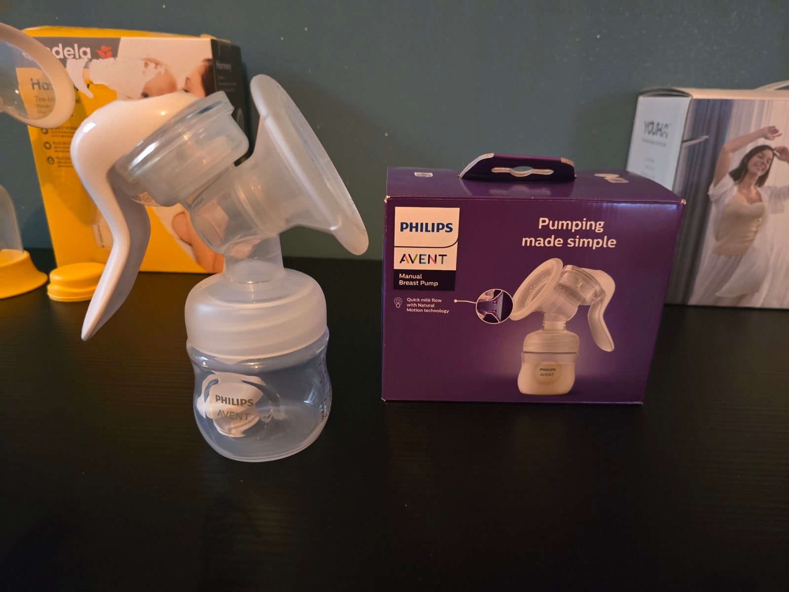 2x Philips Avent handkolf, Kinderen en Baby's, Kinderspulletjes, Zo goed als nieuw, Ophalen of Verzenden