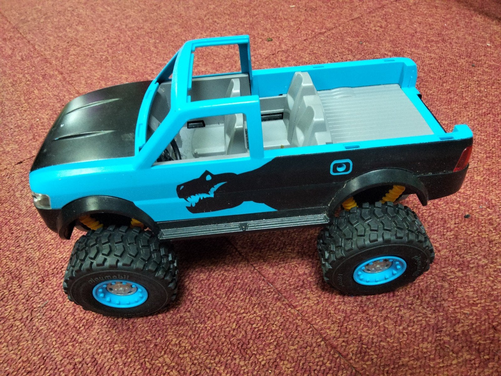 Playmobil Pick-Up blauw, Ophalen of Verzenden, Zo goed als nieuw