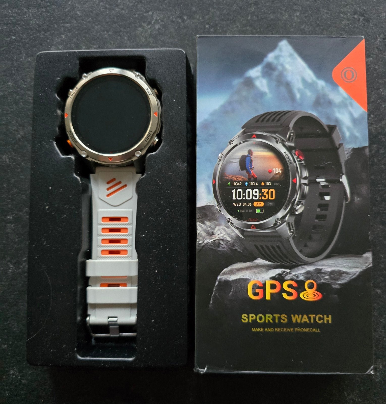 Smartwatvh met GPS, Ophalen, Nieuw, Hoogte, Android