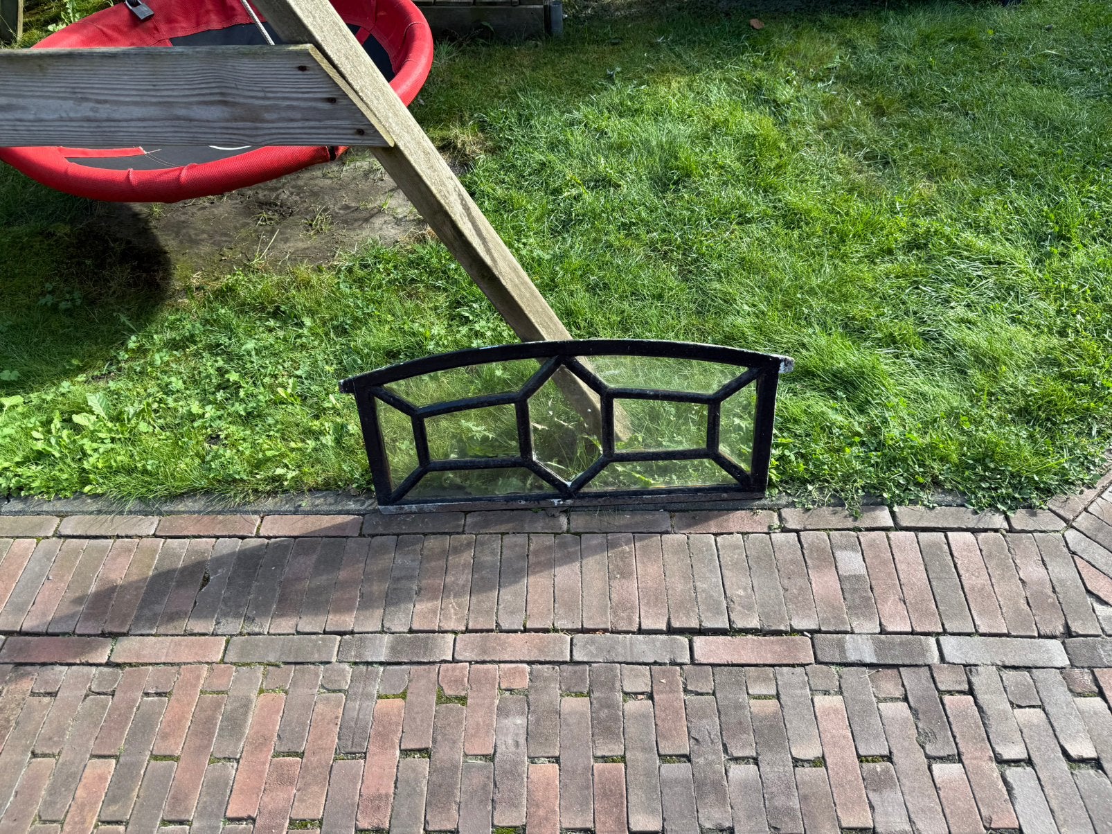 Stalraam, Doe-het-zelf en Verbouw, Gebruikt, Raamkozijn, Minder dan 75 cm, Metaal