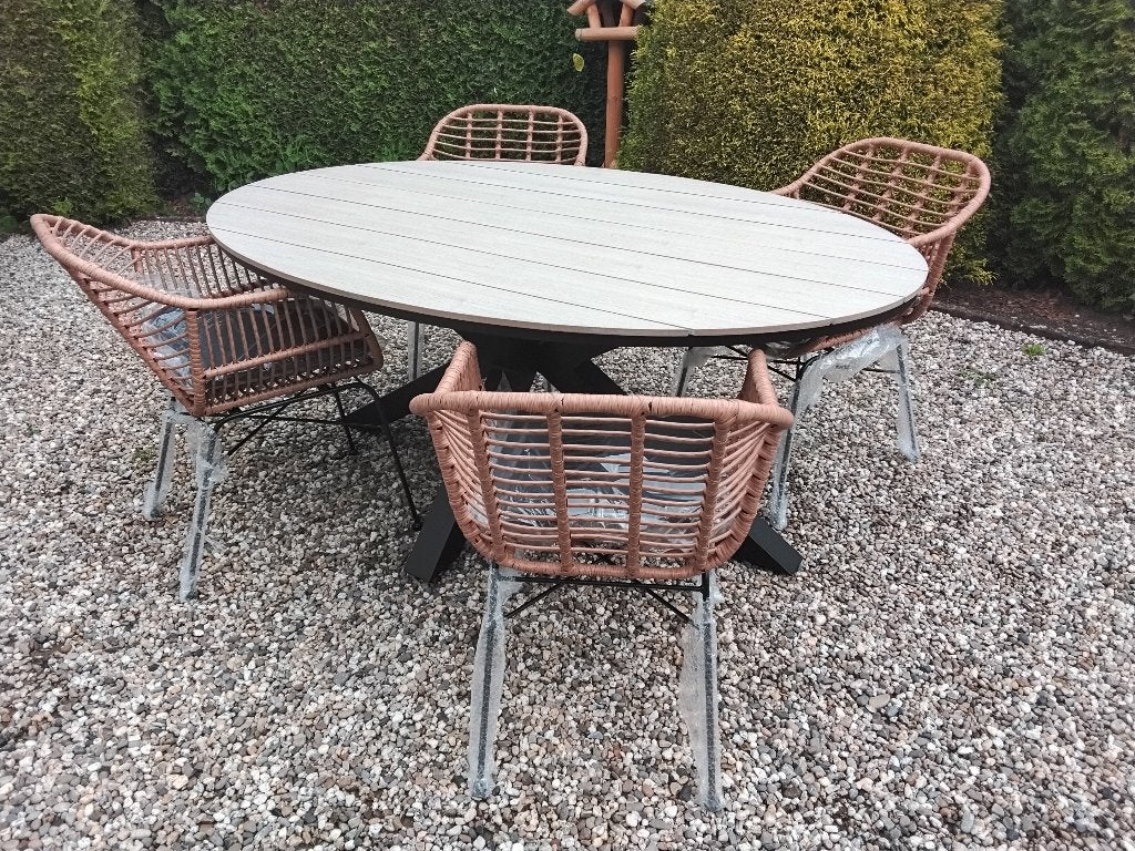 Nieuwe tuinset, Ophalen, 4 zitplaatsen, Nieuw, Tuinset