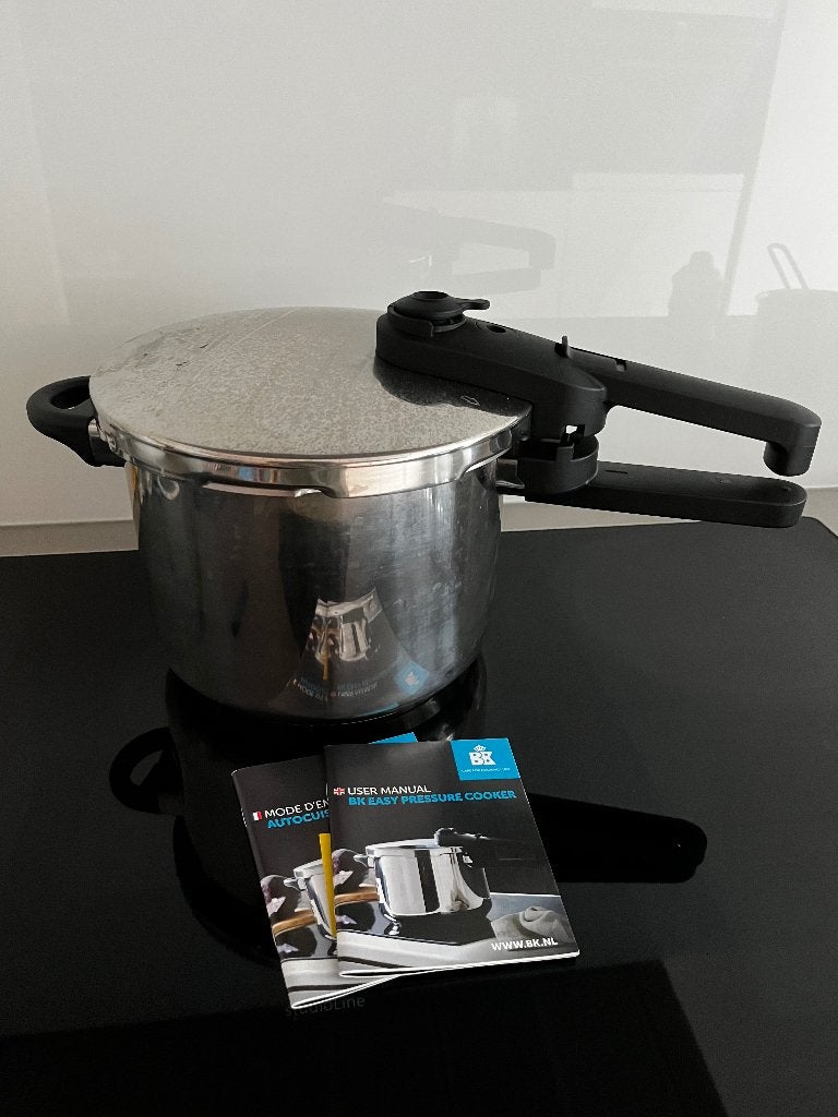 Bk snelkookpan hogedrukpan pressure cooker, Snelkookpan, BK, Ophalen of Verzenden, Zo goed als nieuw