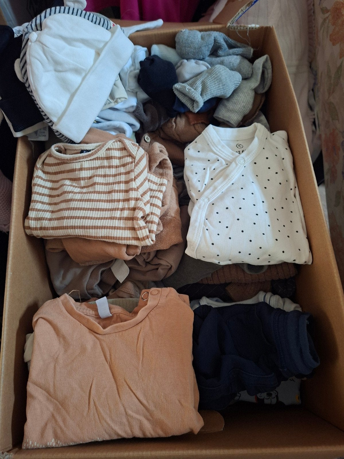 volle box jongens kleding 50 tm 68, Ophalen, Gebruikt, Maat 56