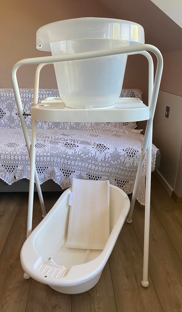 Bébé jou tummy tub met badje, Ophalen, Gebruikt, Badje, Bébé-jou