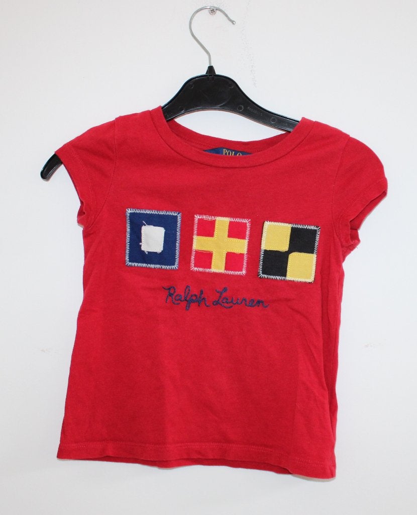 T-shirt van Ralph Lauren maat 3, Gebruikt, Meisje, Ophalen of Verzenden, Shirt of Longsleeve