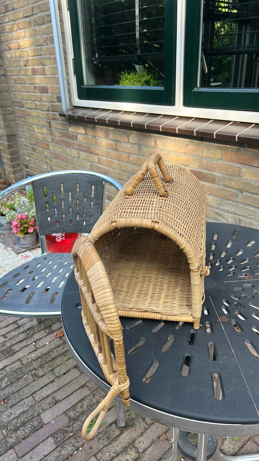 Rieten mand 33x20, Ophalen of Verzenden, Gebruikt, Riet