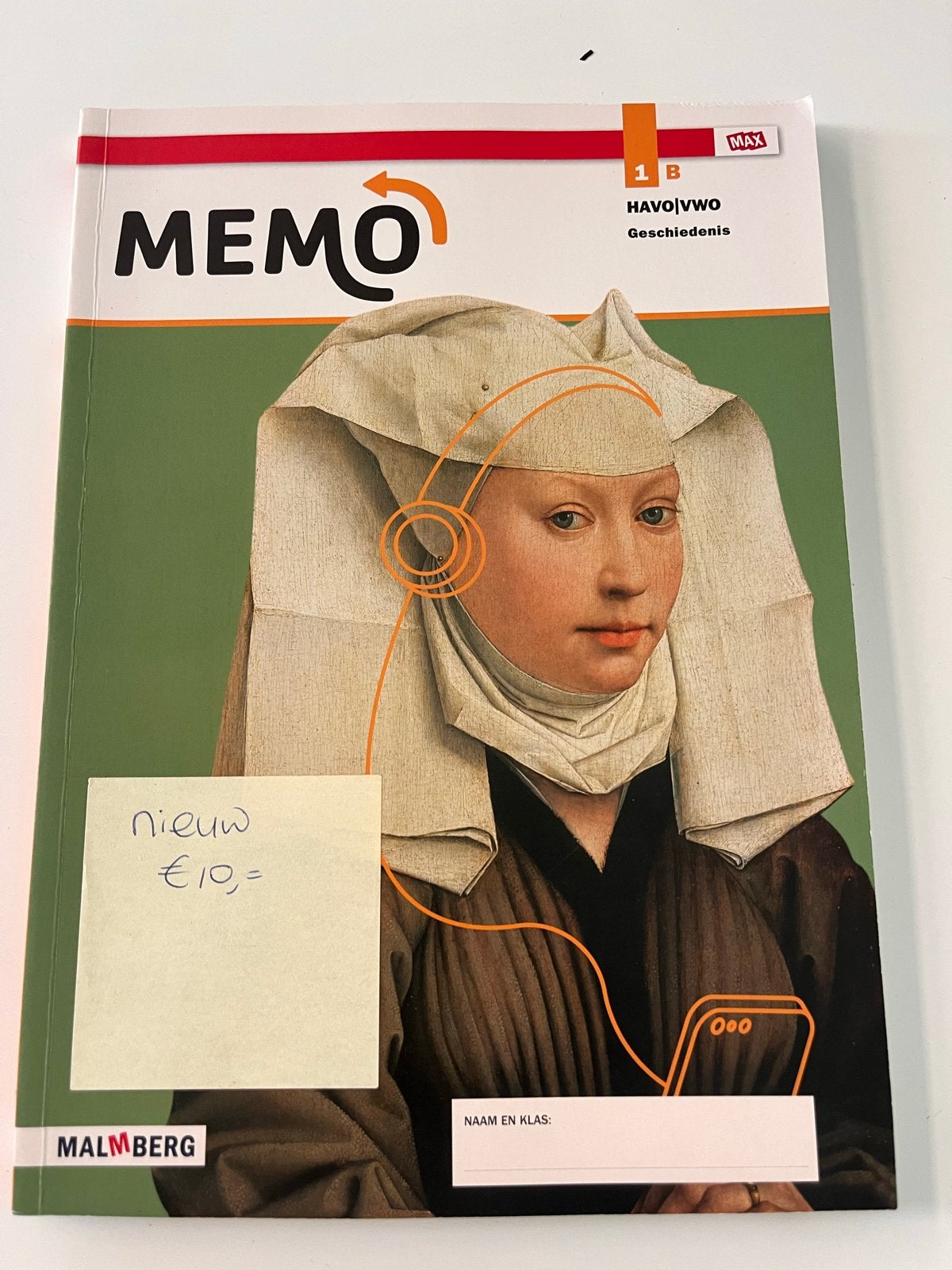 MEMO 1B HAVO/VWO Geschiedenis Boek (2x beschikbaar), Ophalen of Verzenden, Zo goed als nieuw, HAVO, Geschiedenis