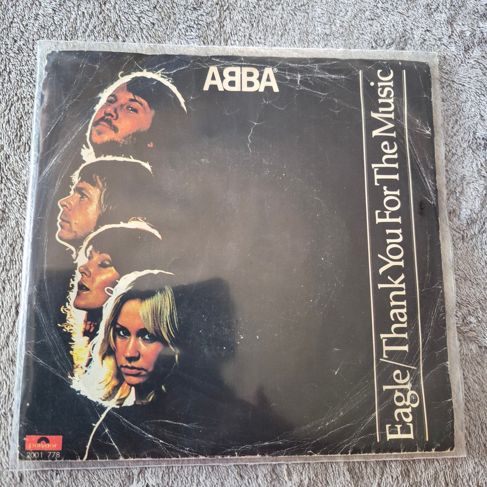 Abba - Eagle / Thank you for the music, Cd's en Dvd's, Vinyl Singles, Ophalen of Verzenden, Gebruikt, Pop
